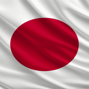 Drapeau : Japon