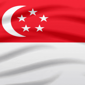 Drapeau : Singapour