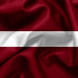 Drapeau : Lettonie