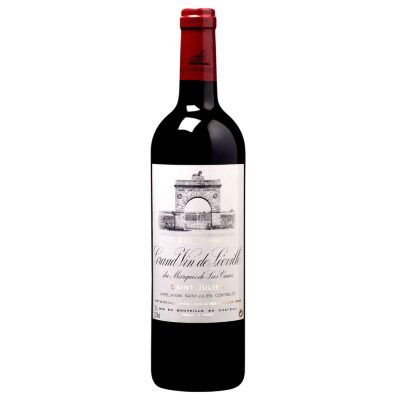 Caisse bois de 12 bouteilles de Château Léoville Las Cases 1996