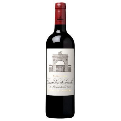 Caisse bois de 12 bouteilles de Château Léoville Las Cases 2008
