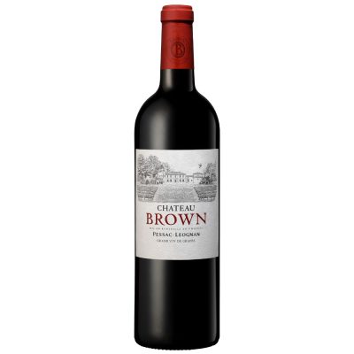 Château Brown rouge bouteille