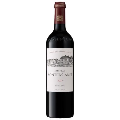 Château Pontet-Canet 2025 bouteille