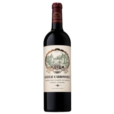 Château Carbonnieux 2025 rouge bouteille