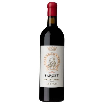 Sarget de Gruaud Larose 2025 bouteille