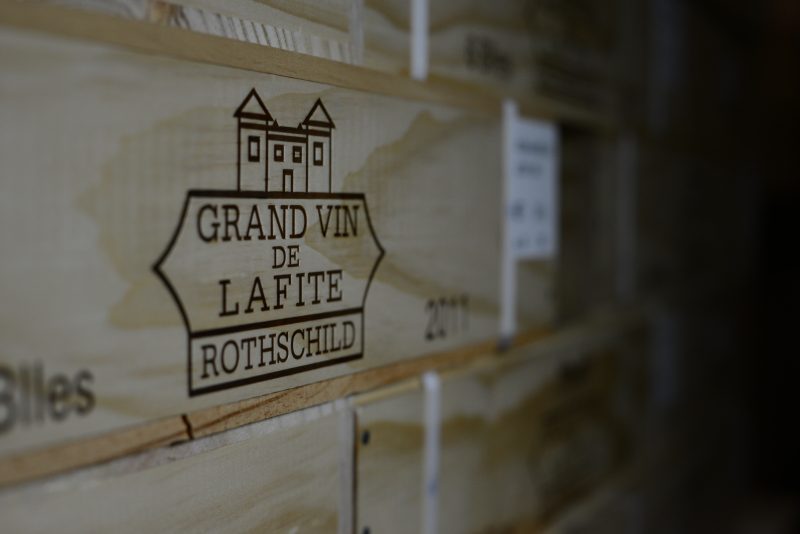 Château Lafite Rothschild caisse bois 6