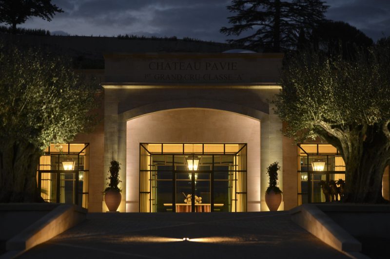Entrée du Château Pavie à Saint-Émilion